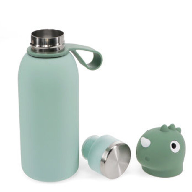 Stainless Steel Bottle Animal Head Dino