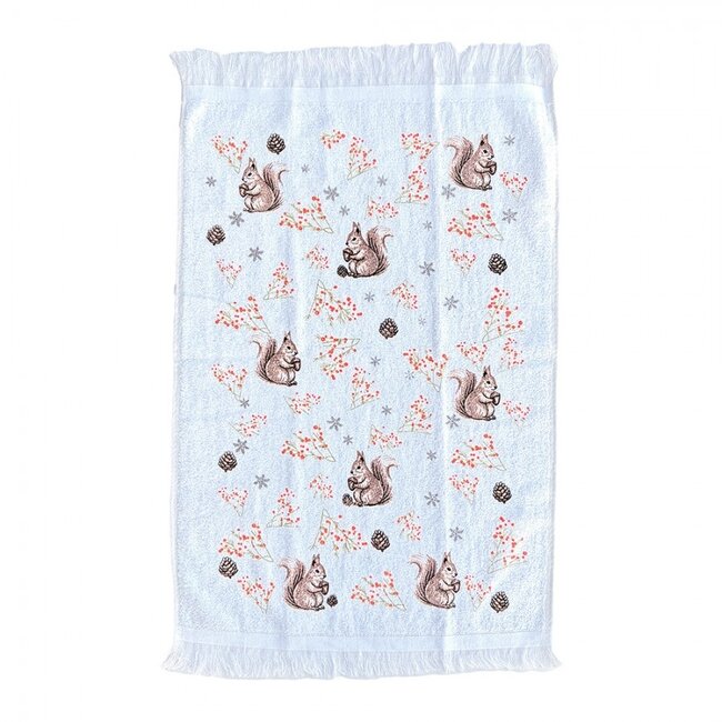 Guest towel Autumn Squirrel