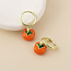 14k gold plated stainless steel Earrings Hoop Beefy Tomato