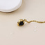 14k Gold plated waterproof Necklace Lucid Organic Droplet - Copy