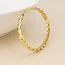 14k Gold plated waterproof Bangle Unity Hearts