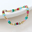 14k Gold plated waterproof Bracelet Mixed Stone