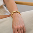Gold plated Bracelet Floral Bloom