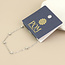Platinum plated waterproof Bracelet Dusty Tiny Stars