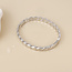 POM Platinum plated waterproof Bangle Unity Hearts