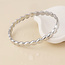 Platinum plated waterproof Bangle Unity Hearts