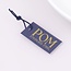 14k Gold plated waterproof Bangle Bamboo Style