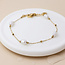 14k Gold plated waterproof Bracelet Pearls