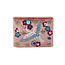 Jewellery Box small Velvet Embroidered Cranes & Flowers blush