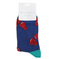 Mens Socks Bamboo Boxing Gloves navy