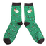 Männer-Socken Bamboo Christmas Sheep green