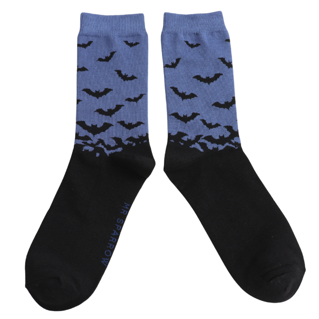 Männer-Socken Bamboo Bat denim