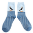 Socks Bamboo Puffin By The Sea navy
