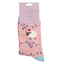 Socken Bamboo Christmas Sheep pink