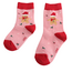Kids-Socken Bamboo Christmas Gingerbread pink 2-3Y