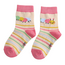 Kids-Socken Bamboo Caterpillar cream 2-3Y