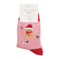 Kids-Socken Bamboo Christmas Gingerbread pink 4-6Y