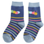 Kids-Socken Bamboo Caterpillar navy 4-6Y