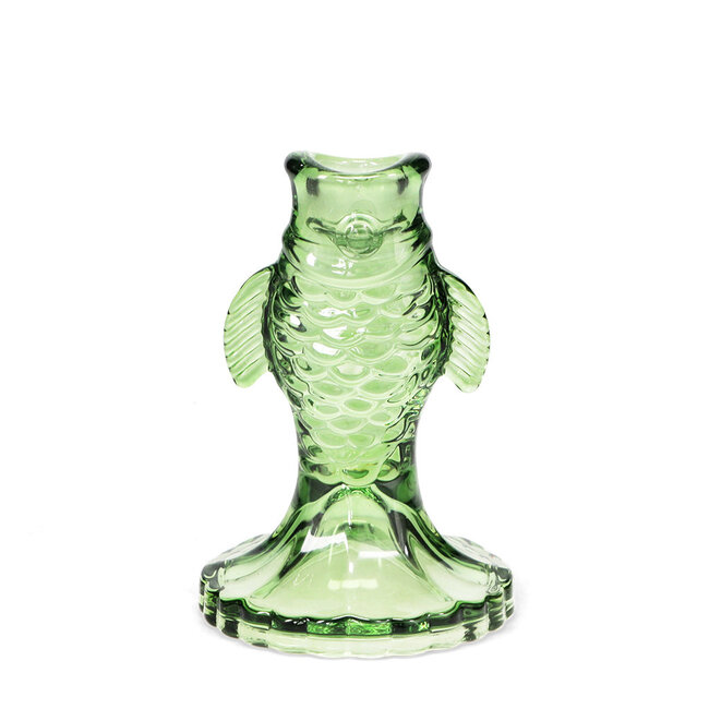 Kerzenhalter Glass green
