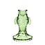 Candlestick Glass Fish green