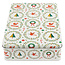 Rex London Cake tin square Classic Christmas
