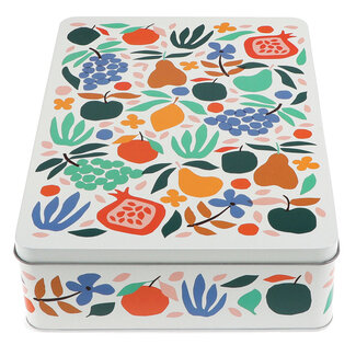 Rex London Cake tin square Fruits de Provence