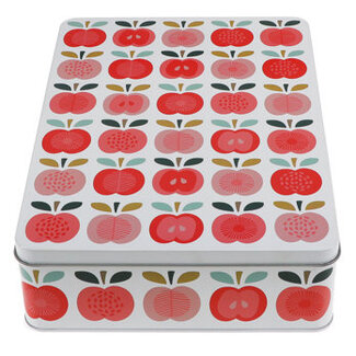 Rex London Cake tin square Vintage Apple