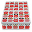 Cake tin square Vintage Apple