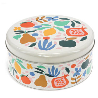 Rex London Cake tin round Fruits de Provence