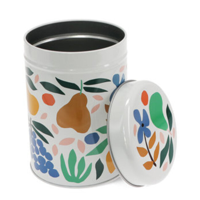 Canister Storage Tin Fruits de Provence
