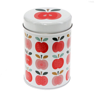 Rex London Canister Storage Tin Vintage Apple