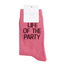 Socken Glitter Statement Life of The Party