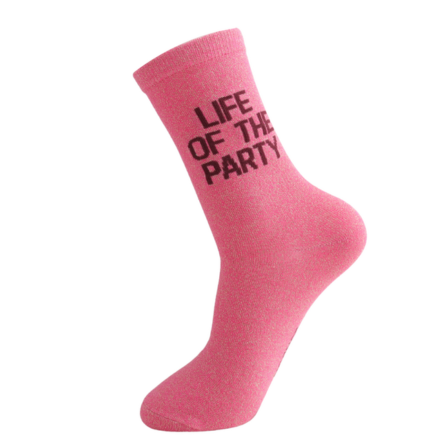 Socken Glitter Statement Life of The Party
