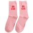 Miss Sparrow Socks Glitter Statement Big Love