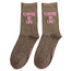 Miss Sparrow Socks Glitter Statement Coffee is Life
