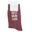 Socken Glitter Statement Best Mum Ever