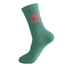 Socken Glitter Statement Good Luck
