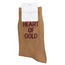 Socken Glitter Statement Heart of Gold