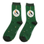 Miss Sparrow Socken Bamboo Bauble Robin green