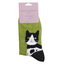 Socks Bamboo Long Cats green