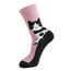 Socken Bamboo Long Cats pink