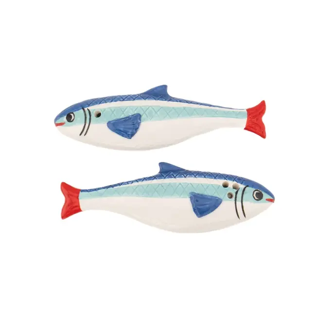 Salt and Pepper Sardines Set of 2