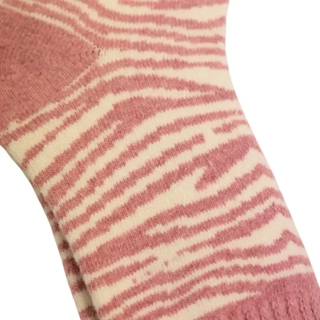 Socken Ribbed Zebra pink