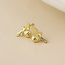 Gold plated Earrings Intricate Bee