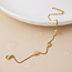 14k Gold plated waterproof Bracelet Hearts