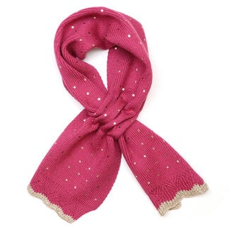 POM Schal zum Durchziehen Jasmin bright pink