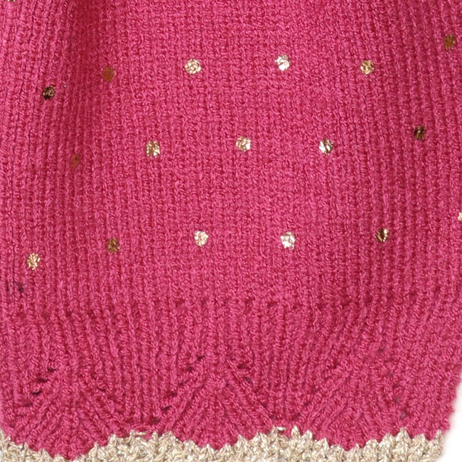 Schal zum Durchziehen Jasmin bright pink