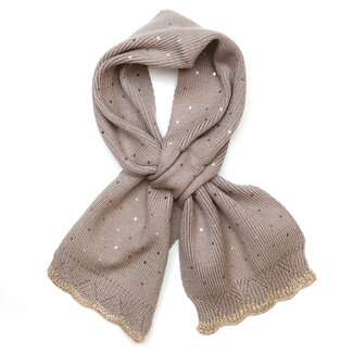 POM Schal zum Durchziehen Jasmin taupe