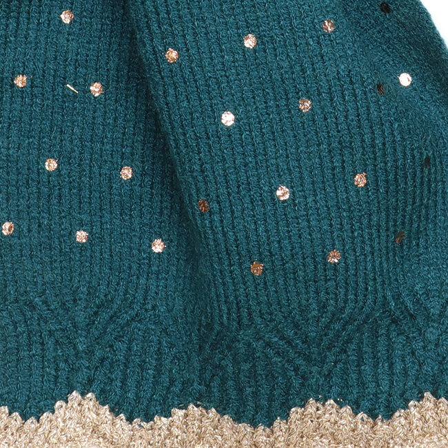 Schal zum Durchziehen Jasmin teal