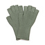 POM Gloves Fingerless Ribbed Jasmin sage